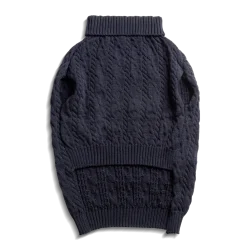 Cable Knit Dog Sweater