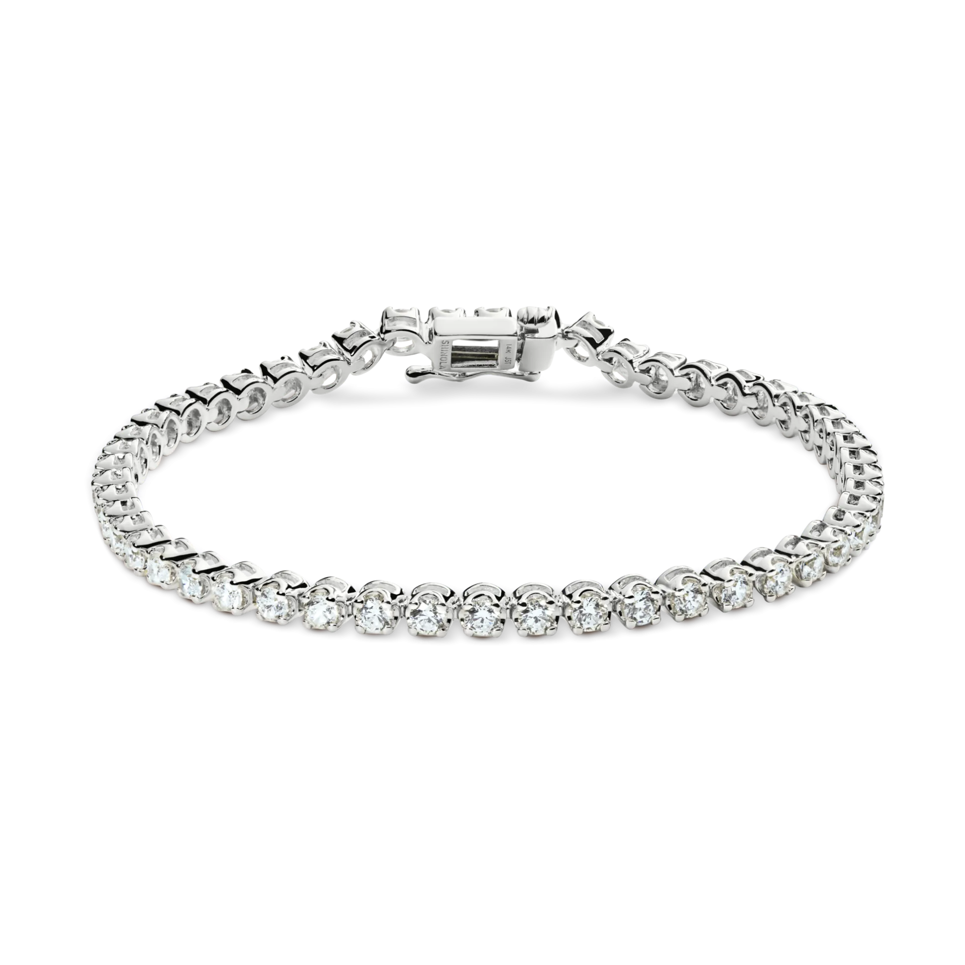 3 Carat 7" Diamond Tennis Bracelet