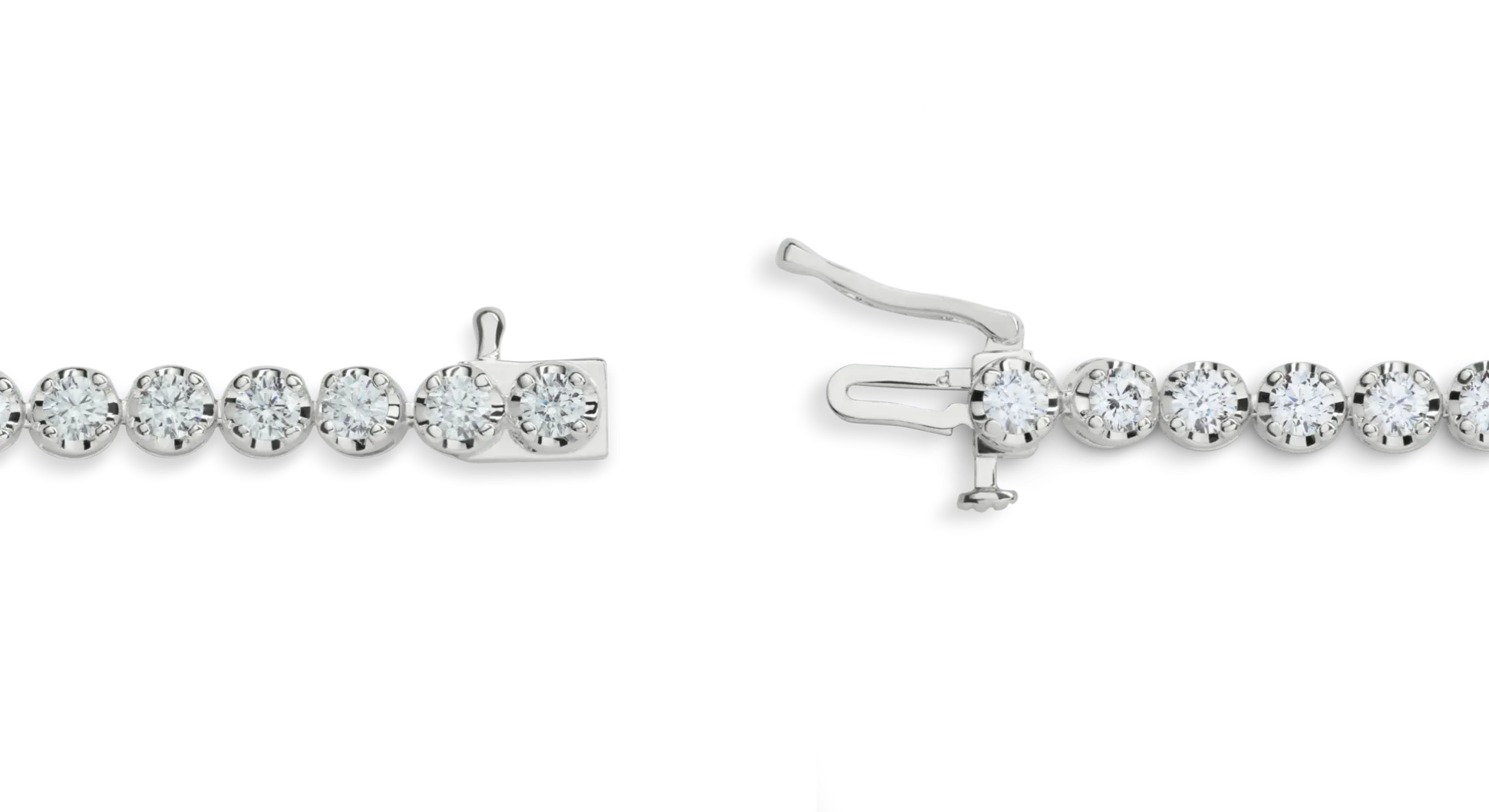 4 Carat 7" Diamond Tennis Bracelet