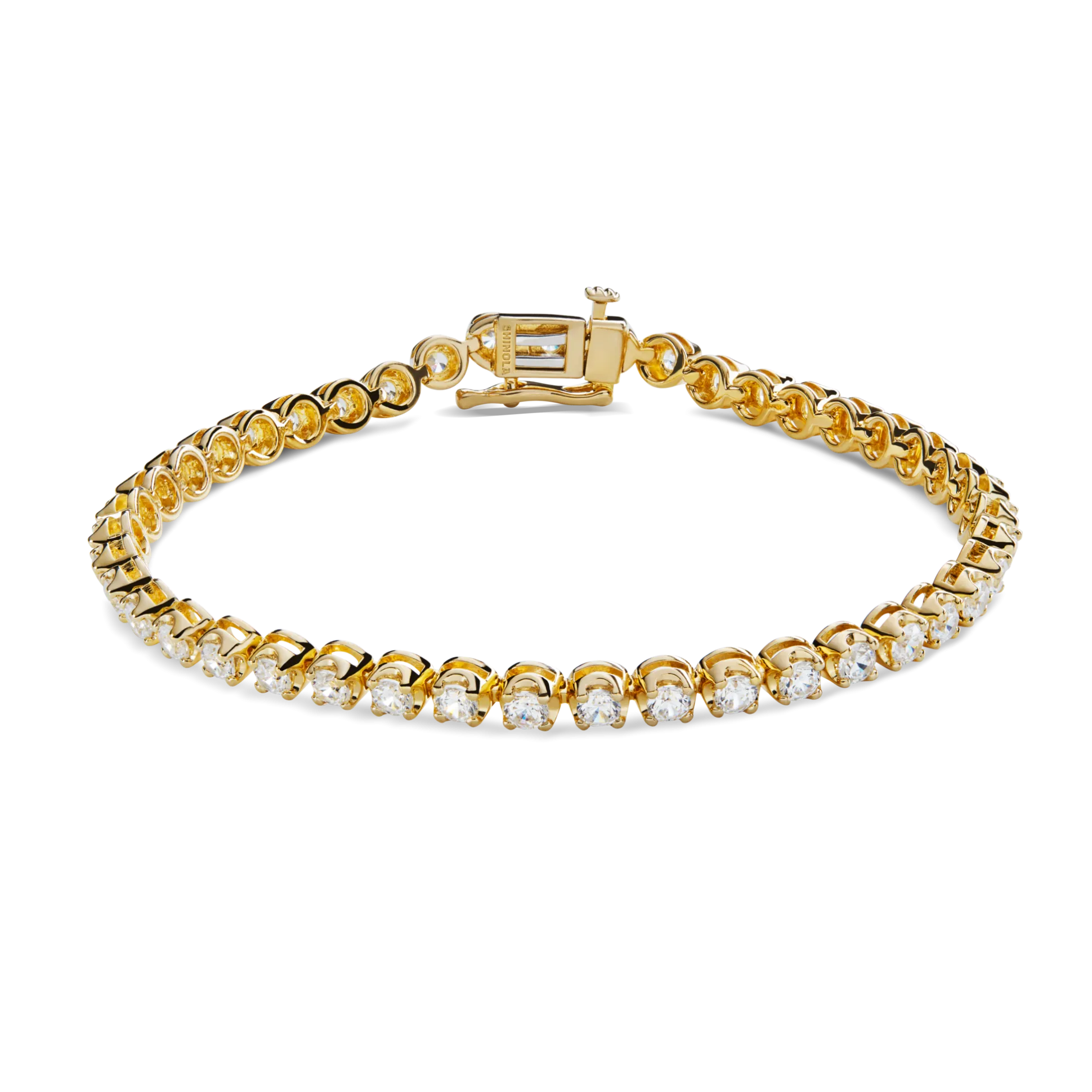 4 Carat 7" Diamond Tennis Bracelet
