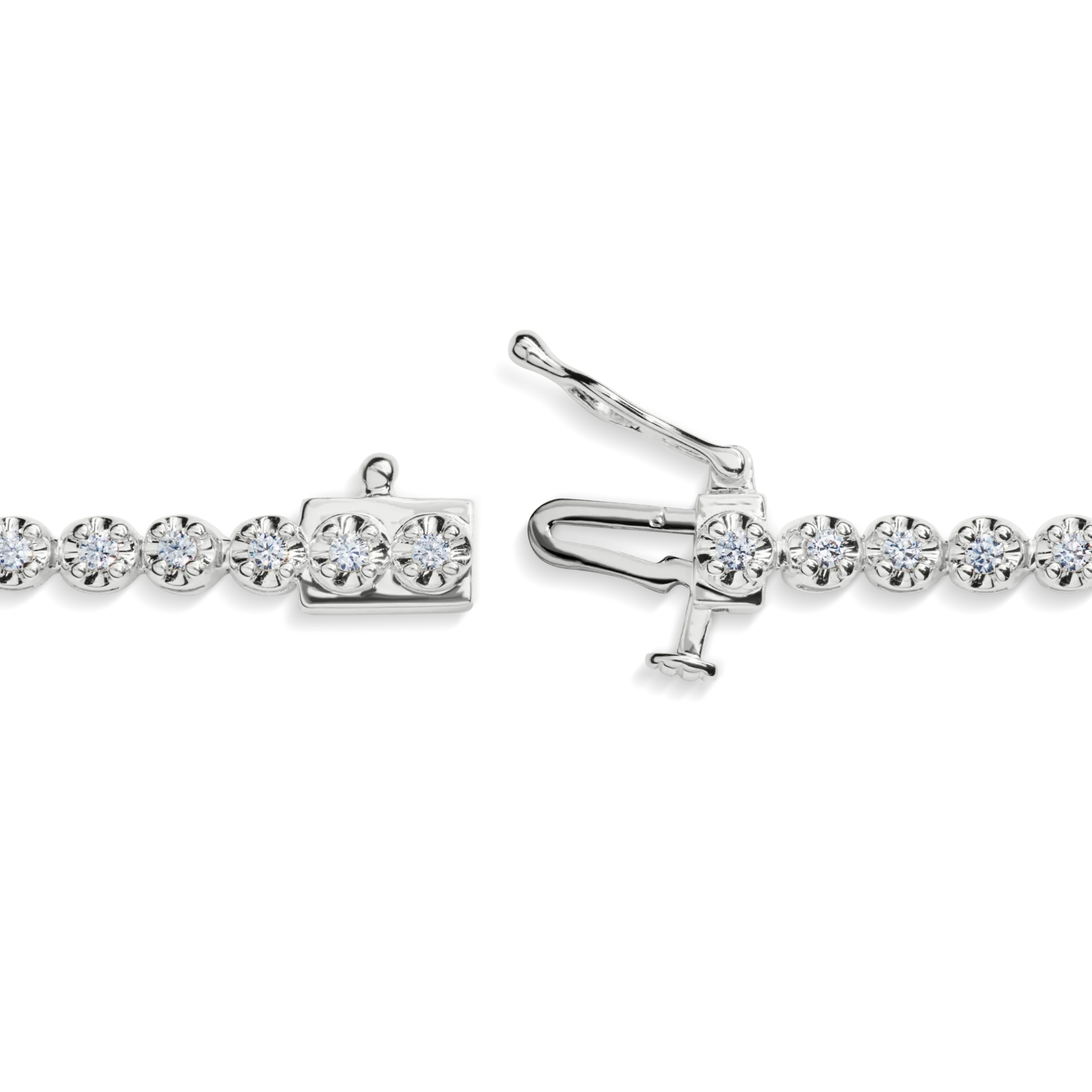 1 Carat 7" Diamond Tennis Bracelet