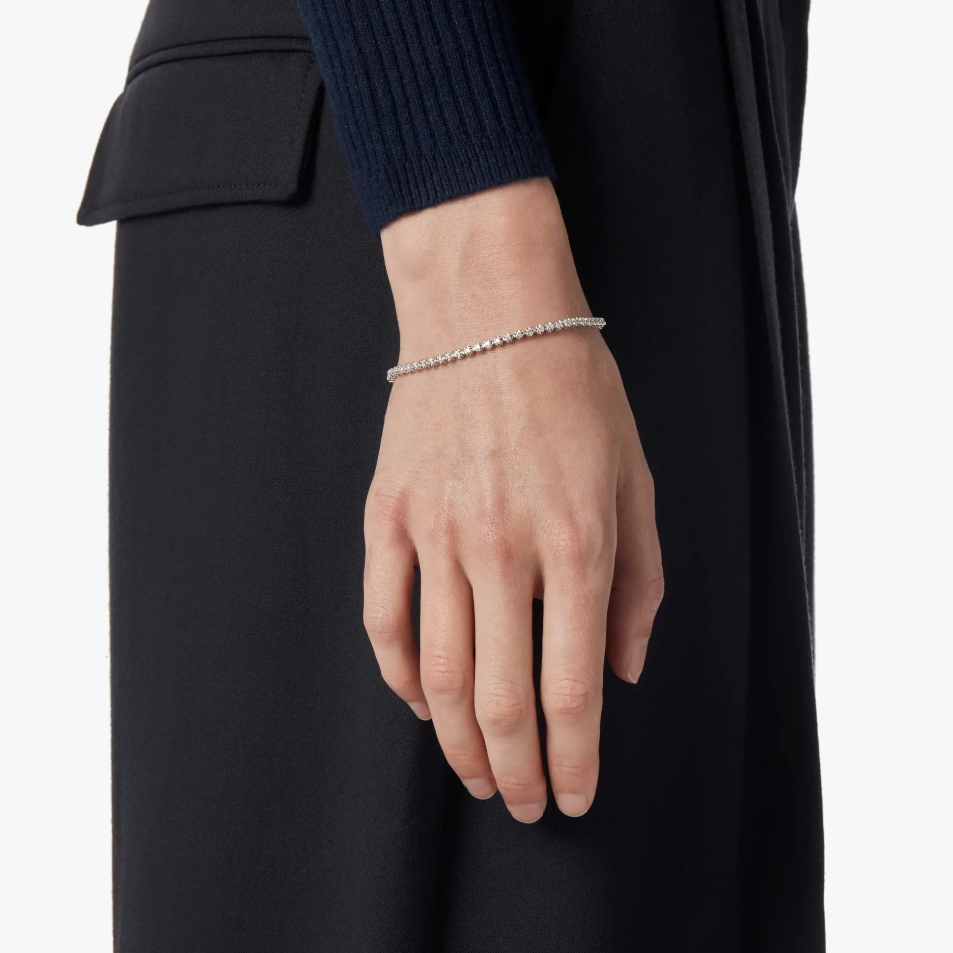 1 Carat 7" Diamond Tennis Bracelet