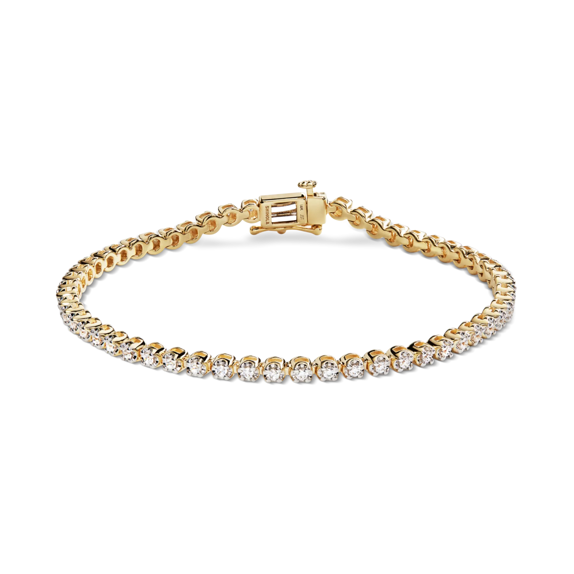 1.84 Carat 6.5" Diamond Tennis Bracelet
