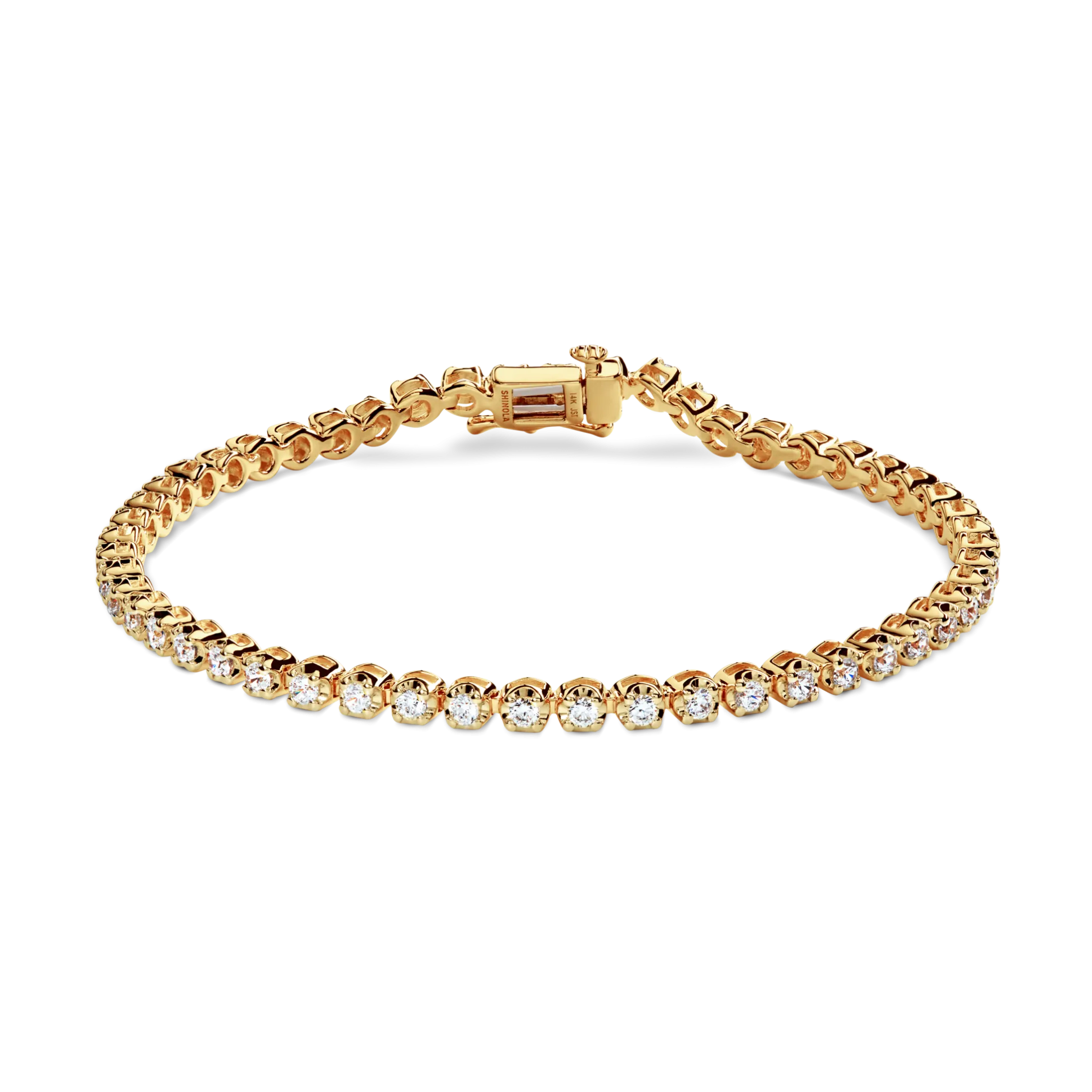1.84 Carat 6.5" Diamond Tennis Bracelet