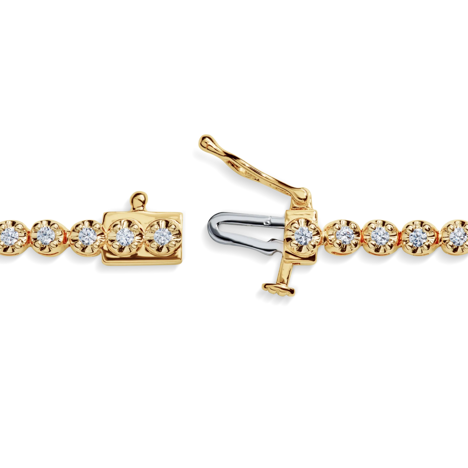 1.84 Carat 6.5" Diamond Tennis Bracelet