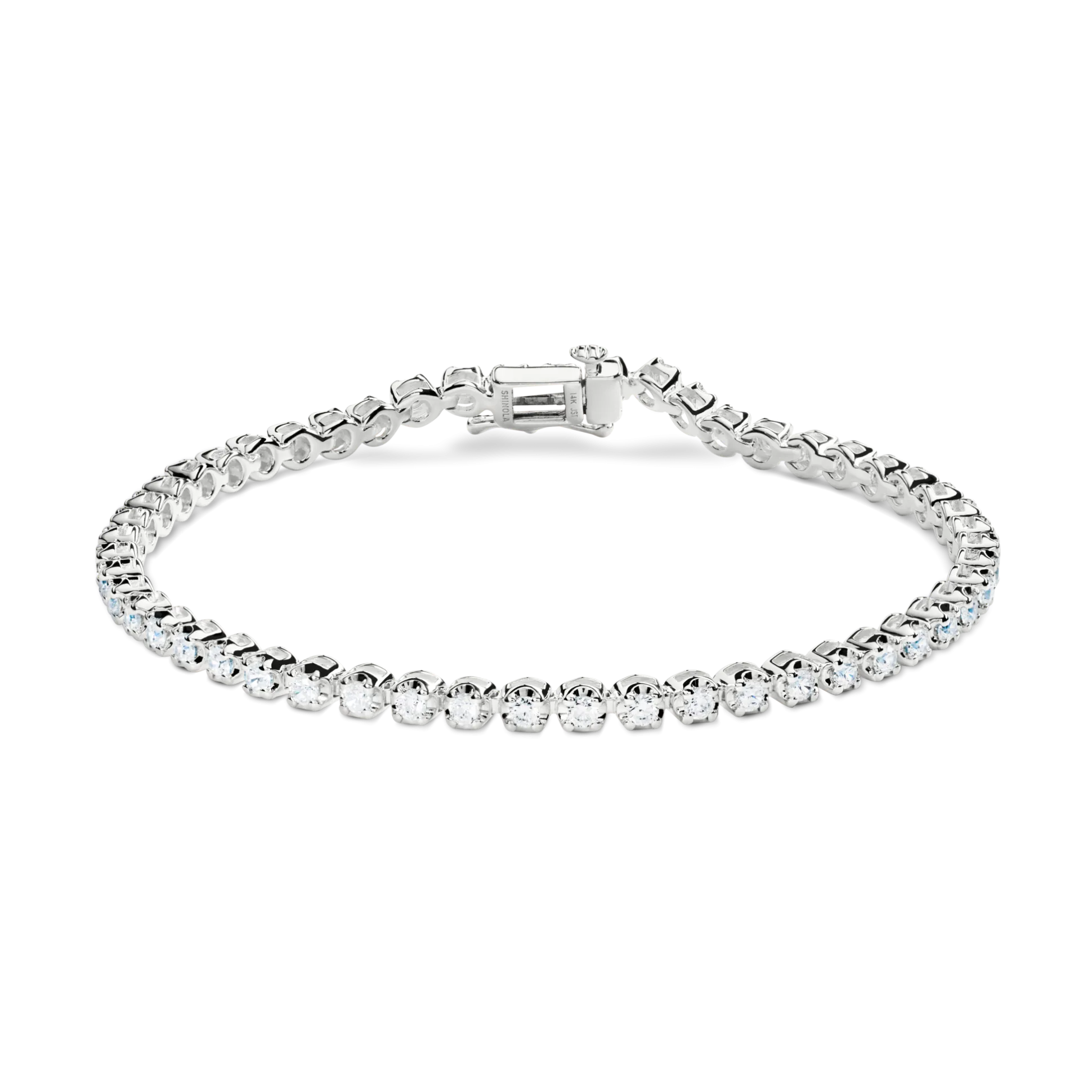 2 Carat 7" Diamond Tennis Bracelet