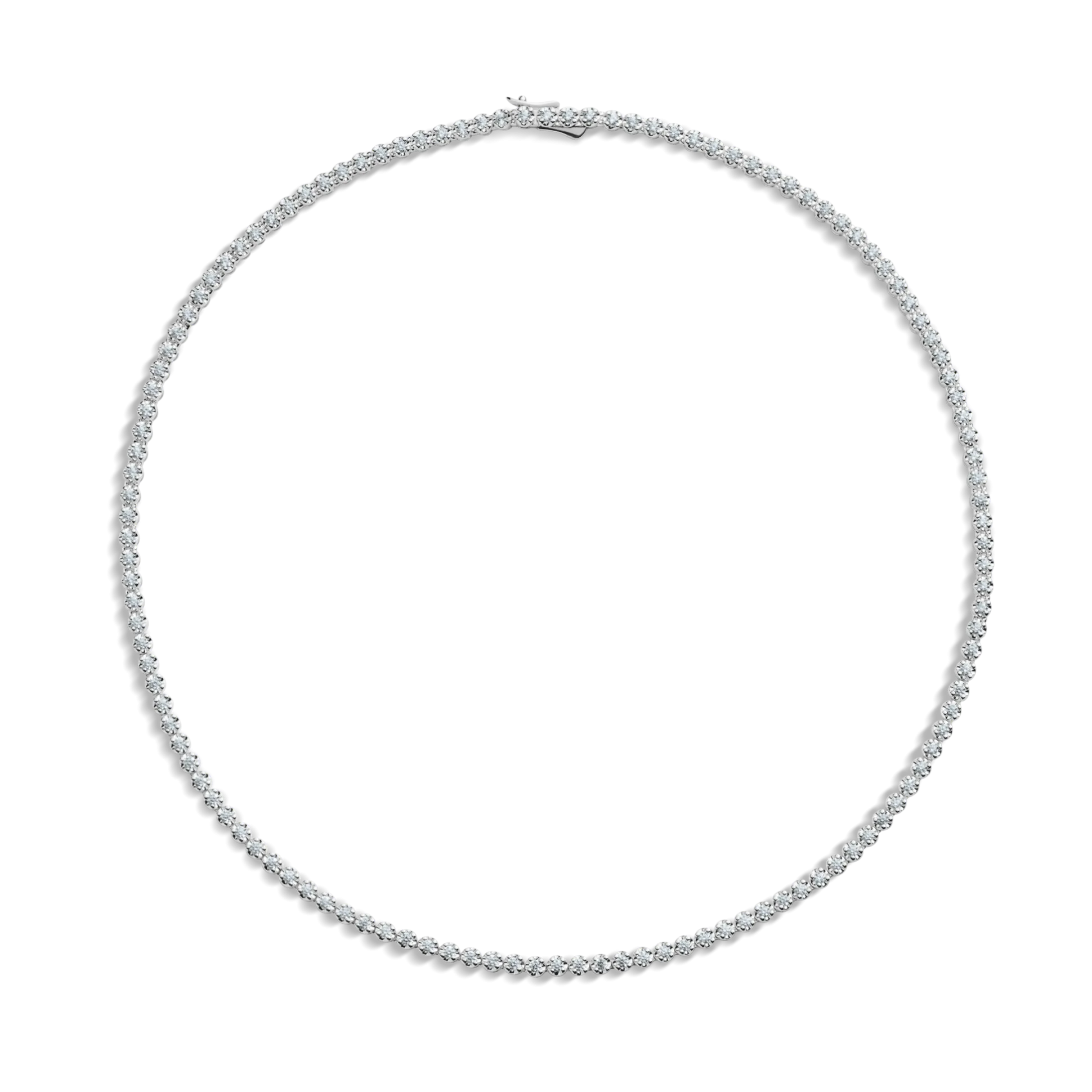 5 Carat Diamond Tennis Necklace