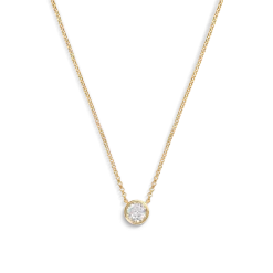 1 Carat Round Diamond Necklace