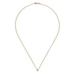 1/4 Carat Round Diamond Necklace