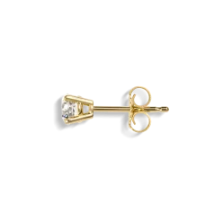 1/2 Carat Round Diamond Studs