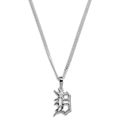 Chunky Detroit "D" Necklace