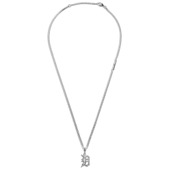 Chunky Detroit "D" Necklace