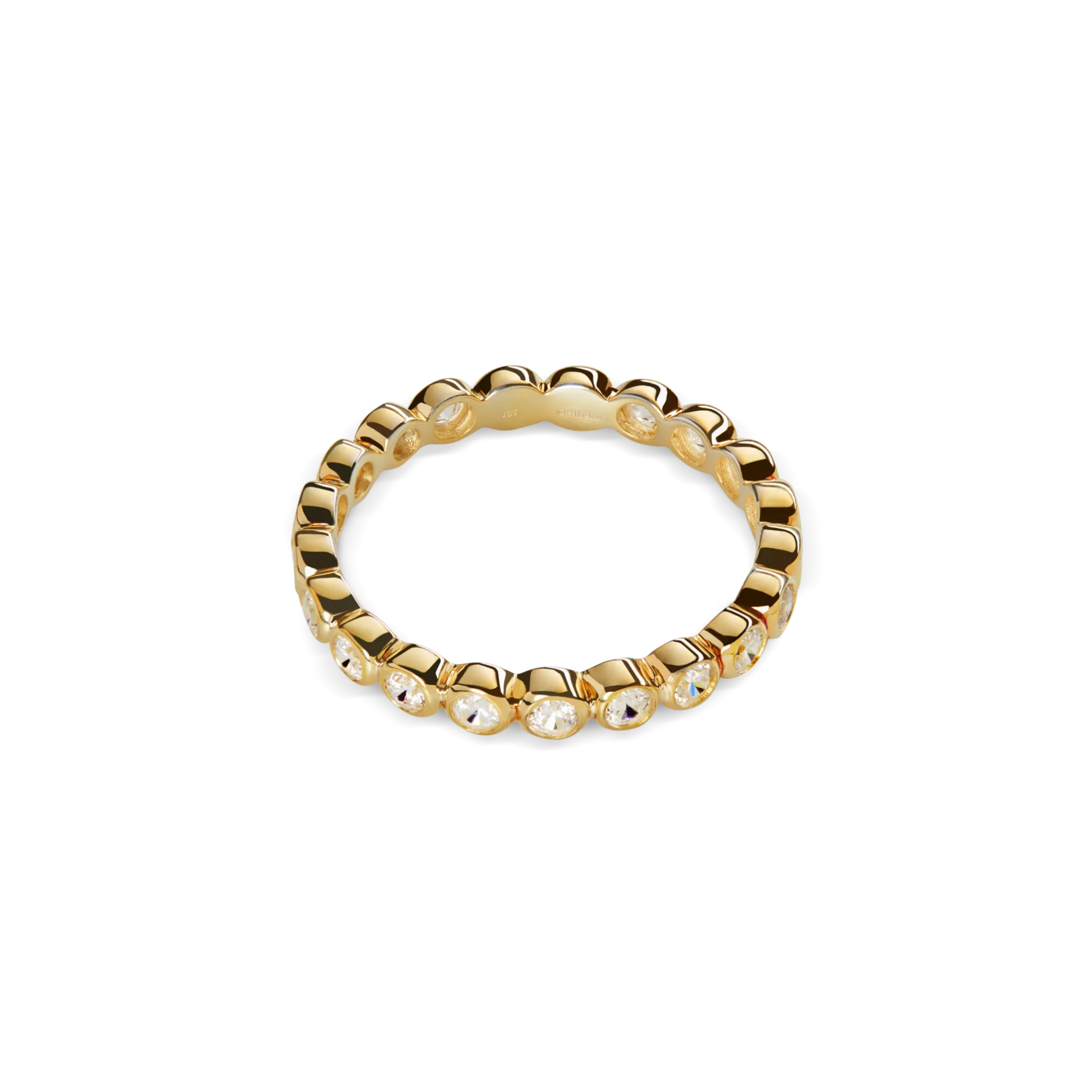Diamond Rivet Eternity Ring
