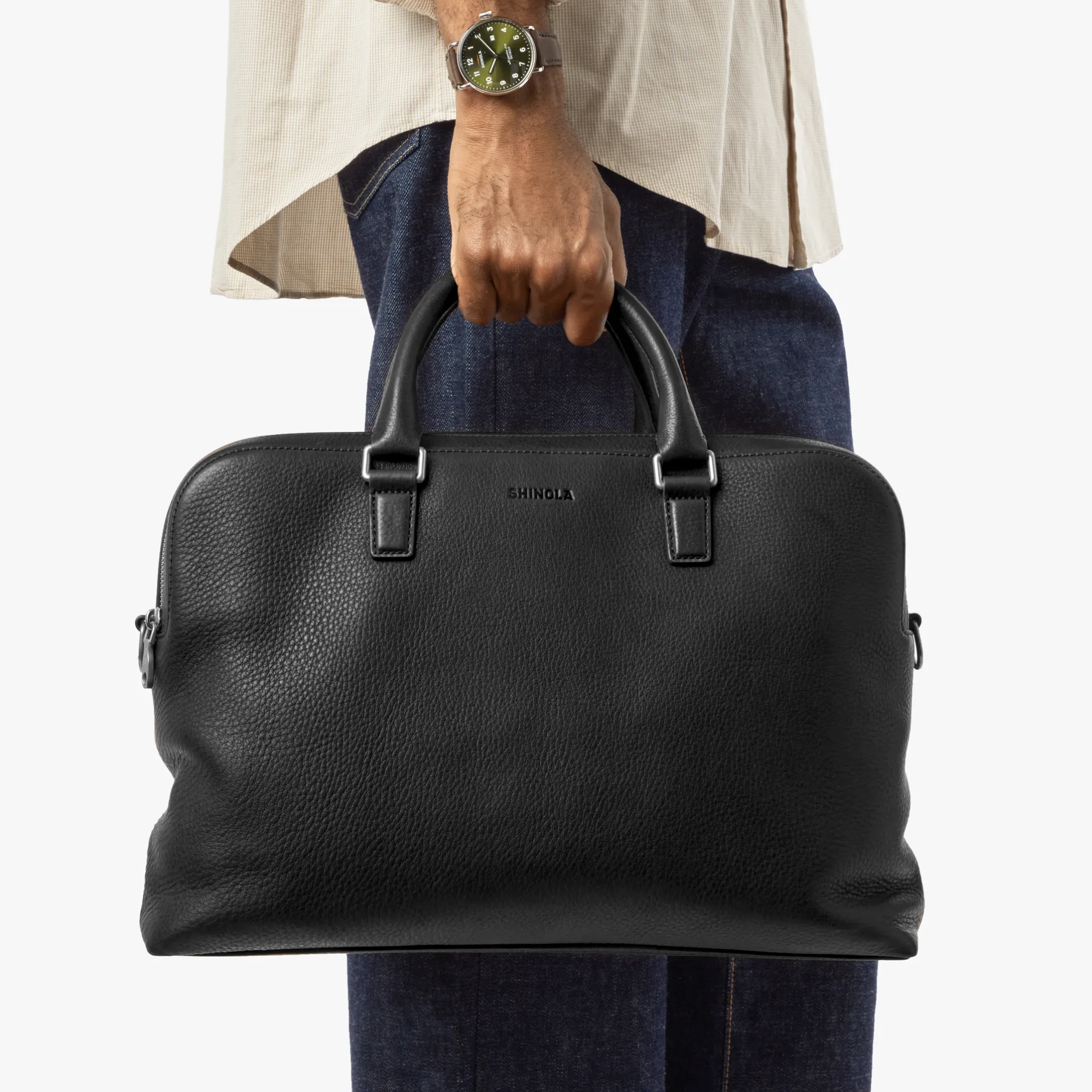 Double Zip Briefcase
