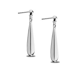 Elongated Teardrop Earrings