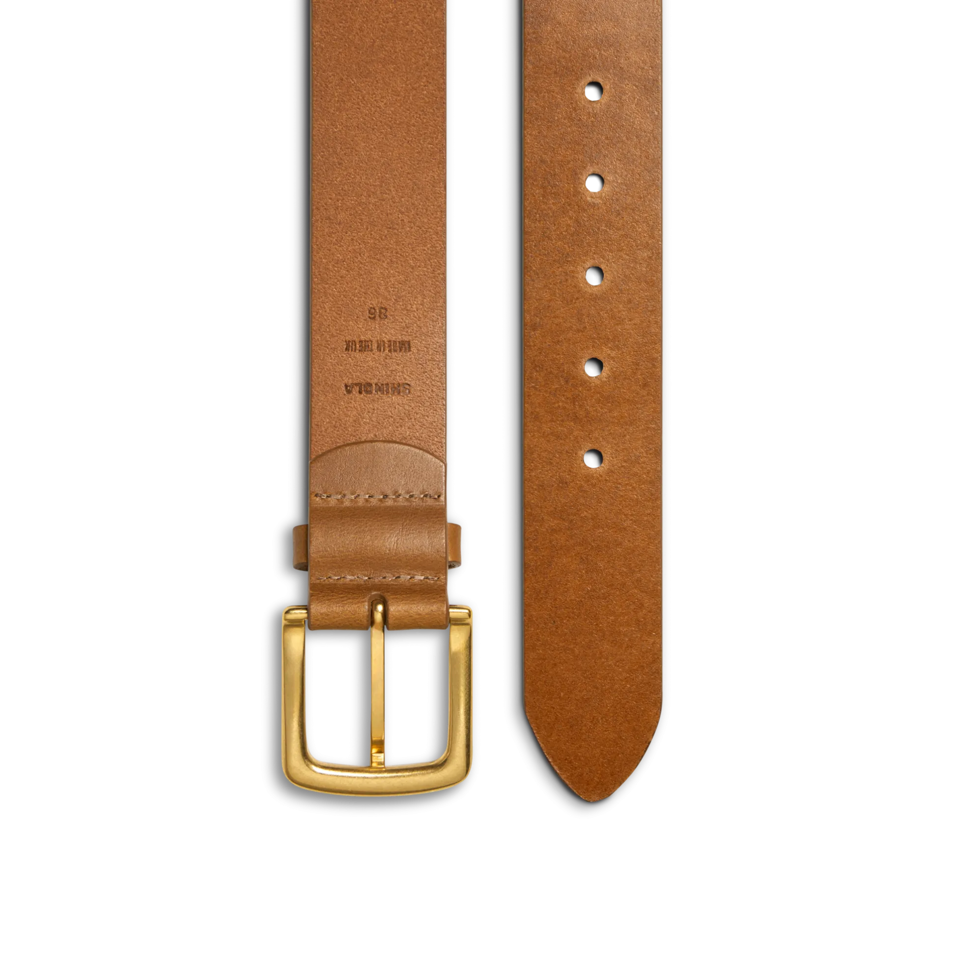 1 1/2" Essential Belt Natural Leather