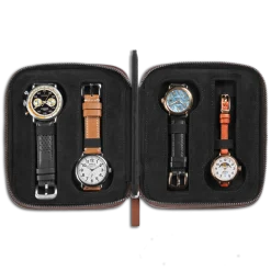 Four Watch Travel Case
