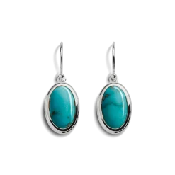 Heirloom Drop Turquoise Earrings