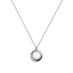 Heirloom Mother of Pearl Pendant Necklace