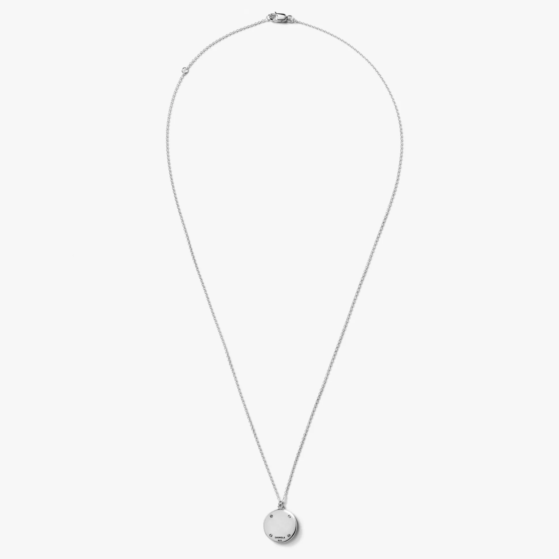 Heirloom Mother of Pearl Pendant Necklace