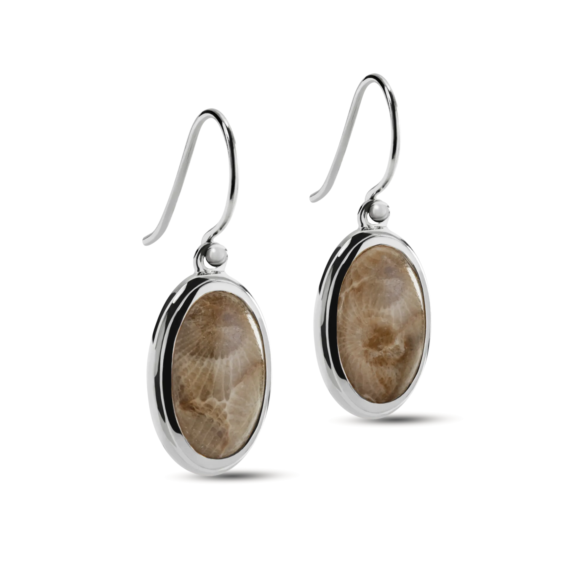 Heirloom Petoskey Drop Earrings