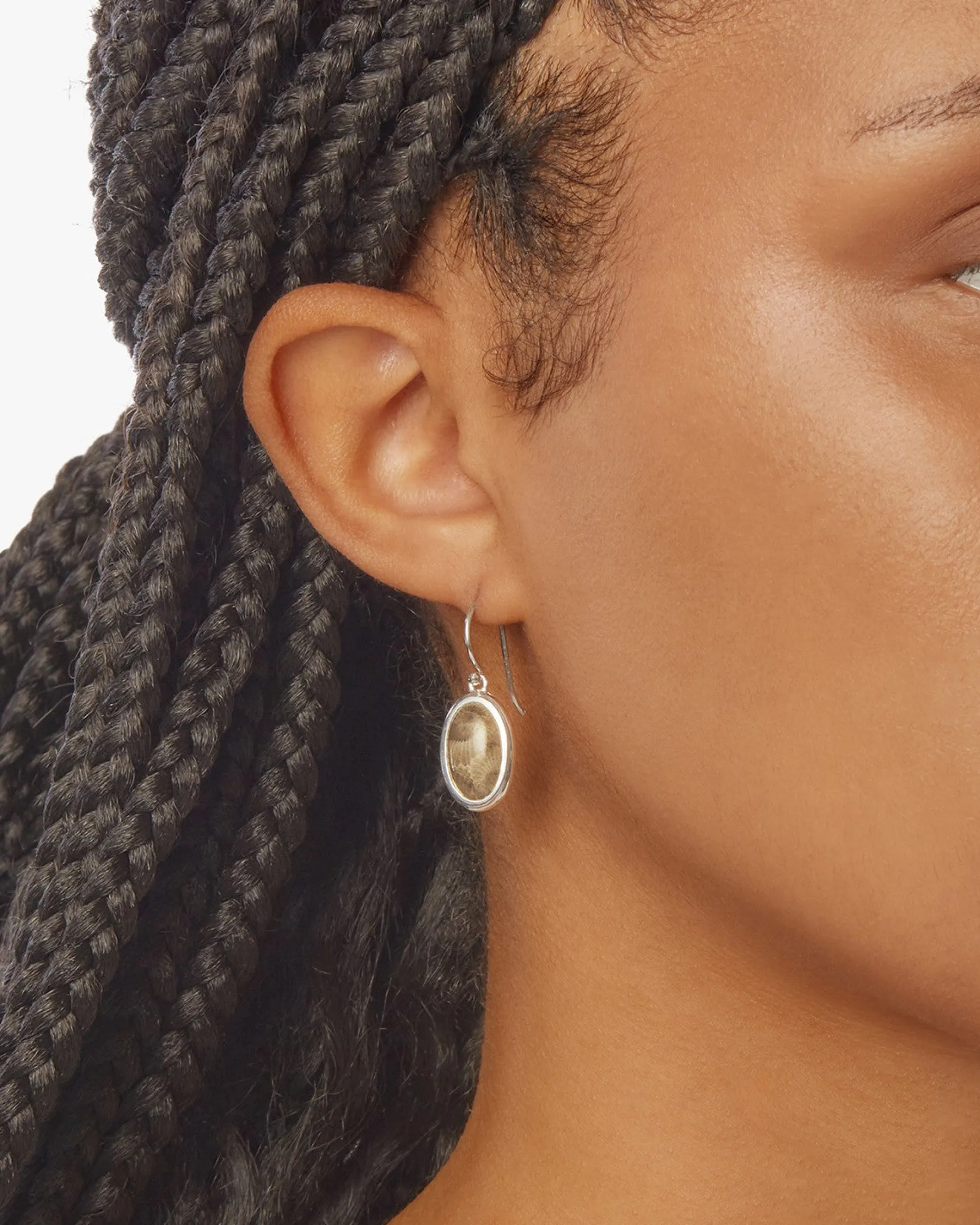Heirloom Petoskey Drop Earrings