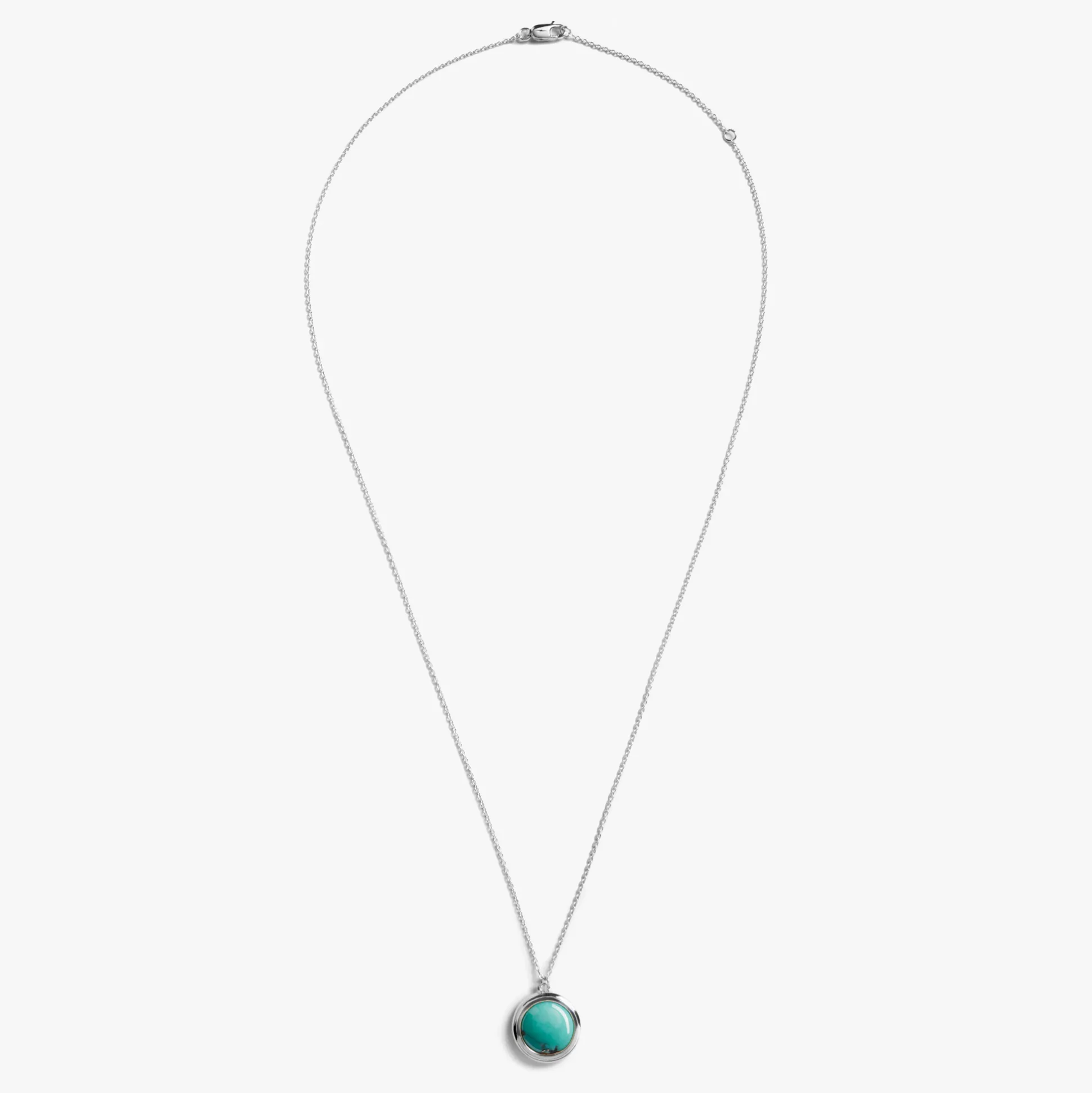 Heirloom Turquoise Pendant Necklace