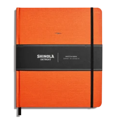 Large Hard Plain Sketchbook
