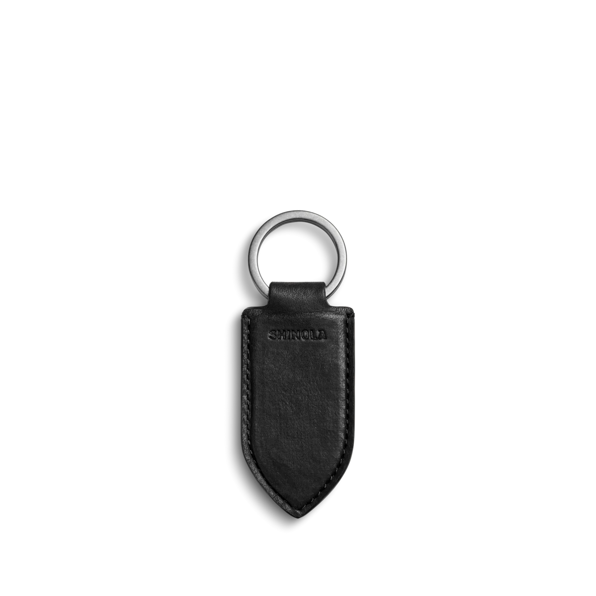 Leather Monogram Key Fob