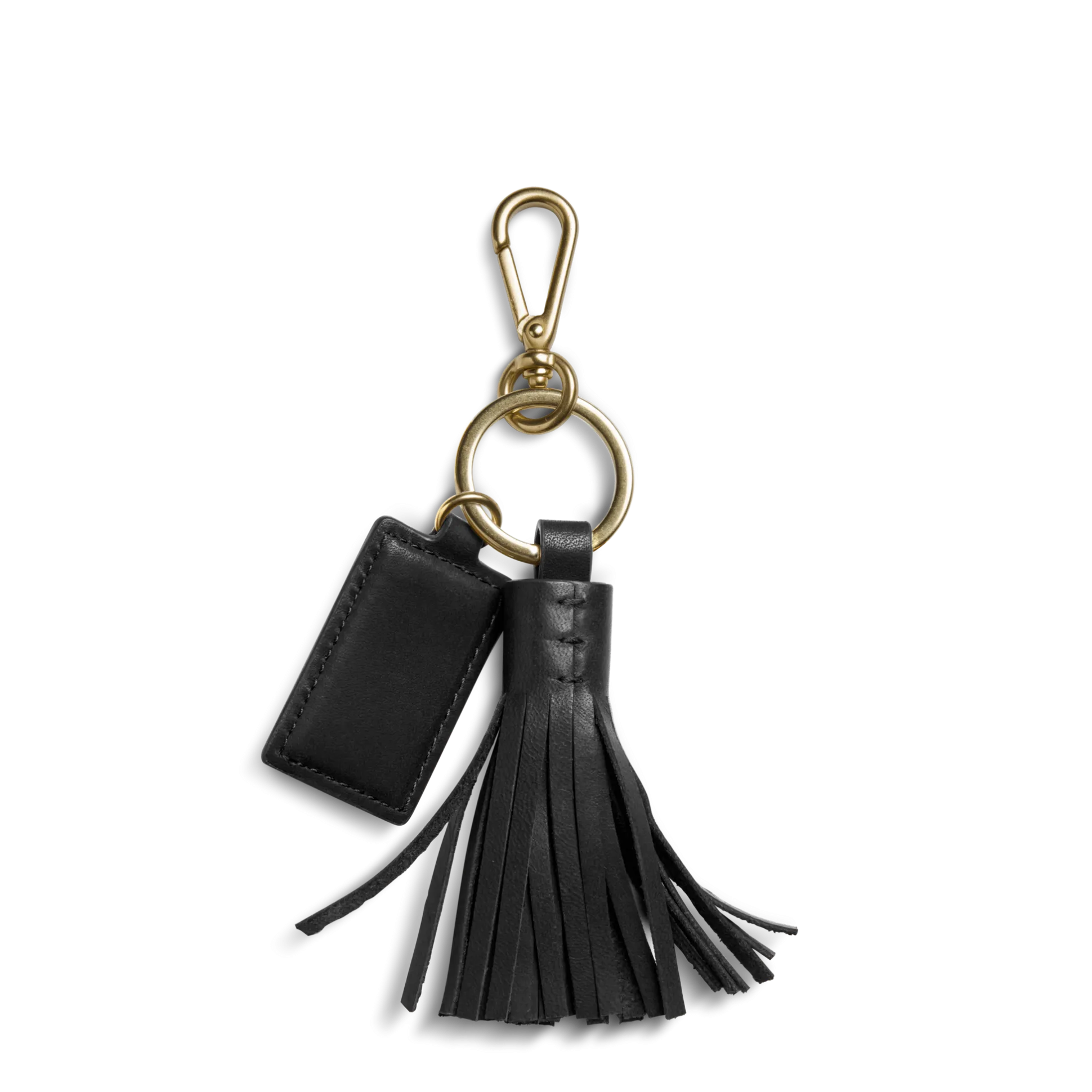 Leather Tassel Keychain
