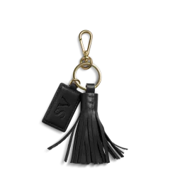 Leather Tassel Keychain