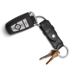 Leather Valet Key Fob