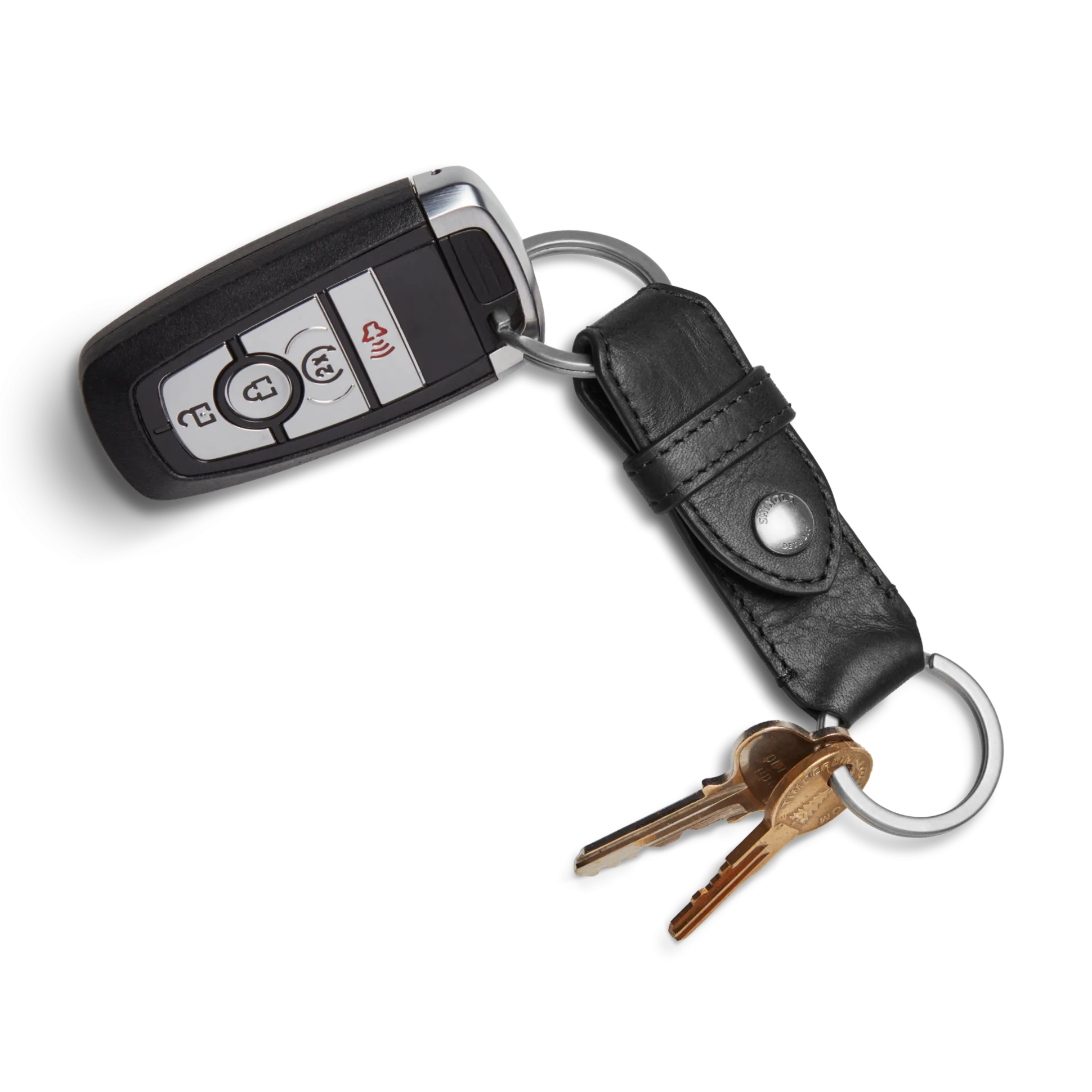 Leather Valet Key Fob