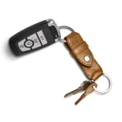 Leather Valet Key Fob