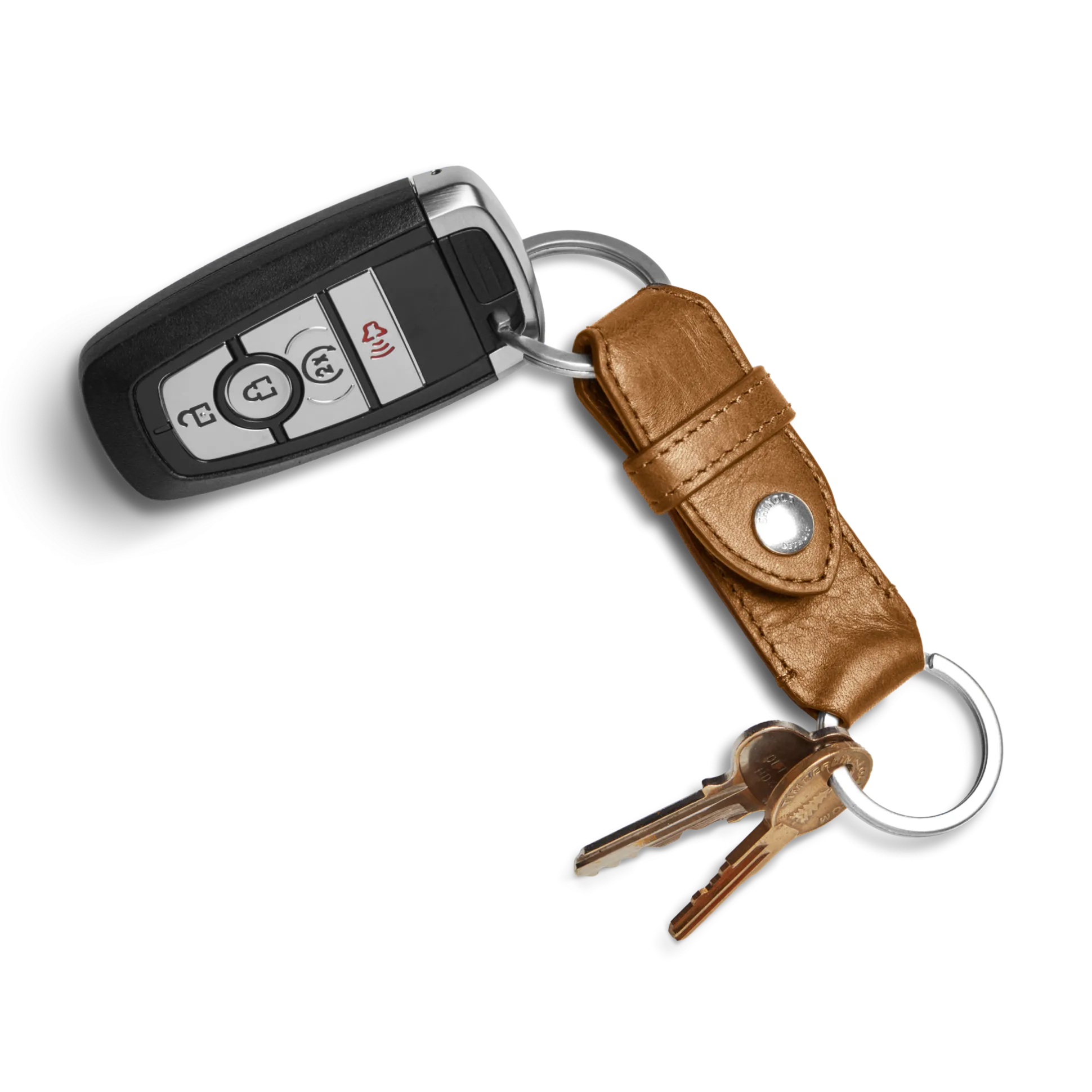 Leather Valet Key Fob