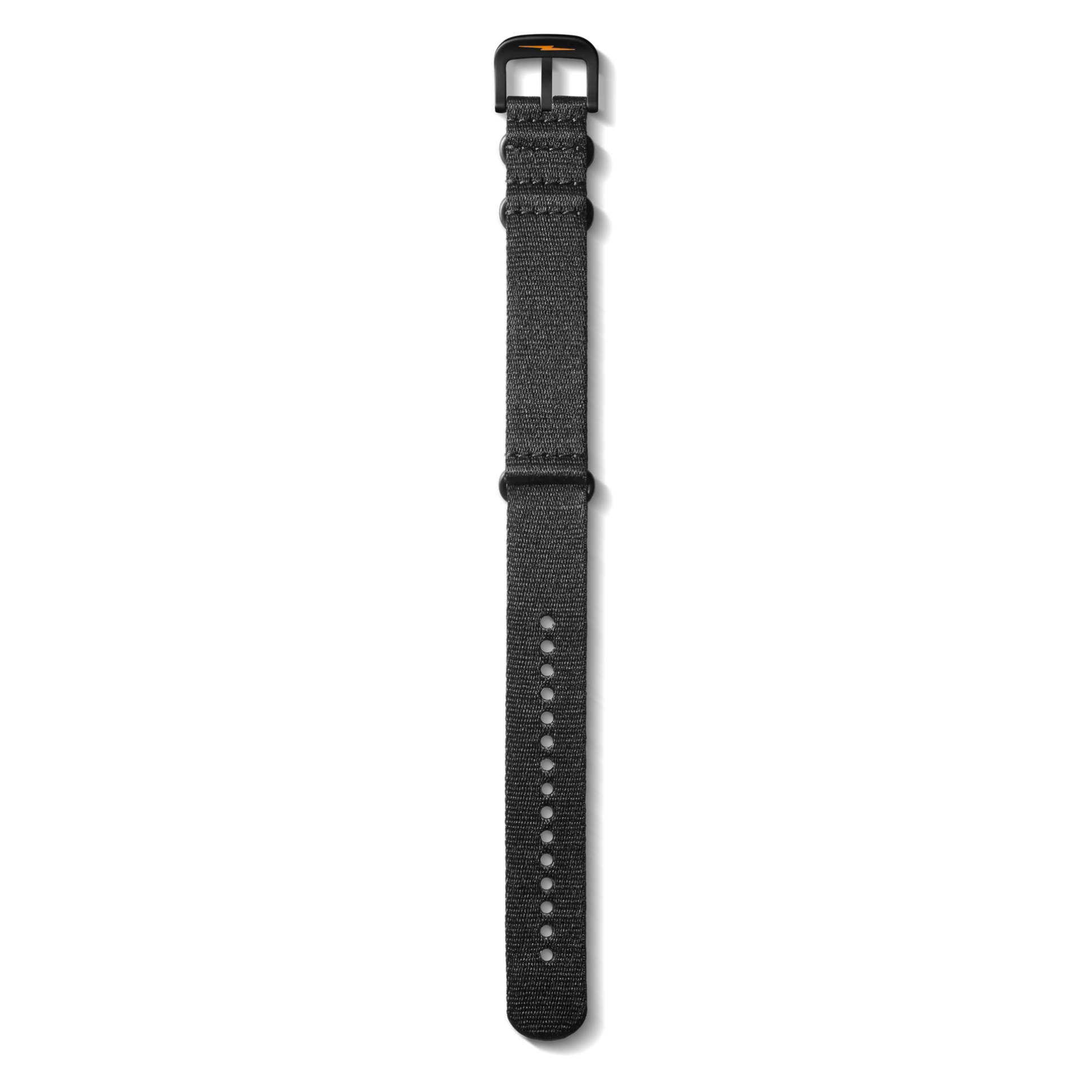 24mm Black G10 Nylon Watch Strap