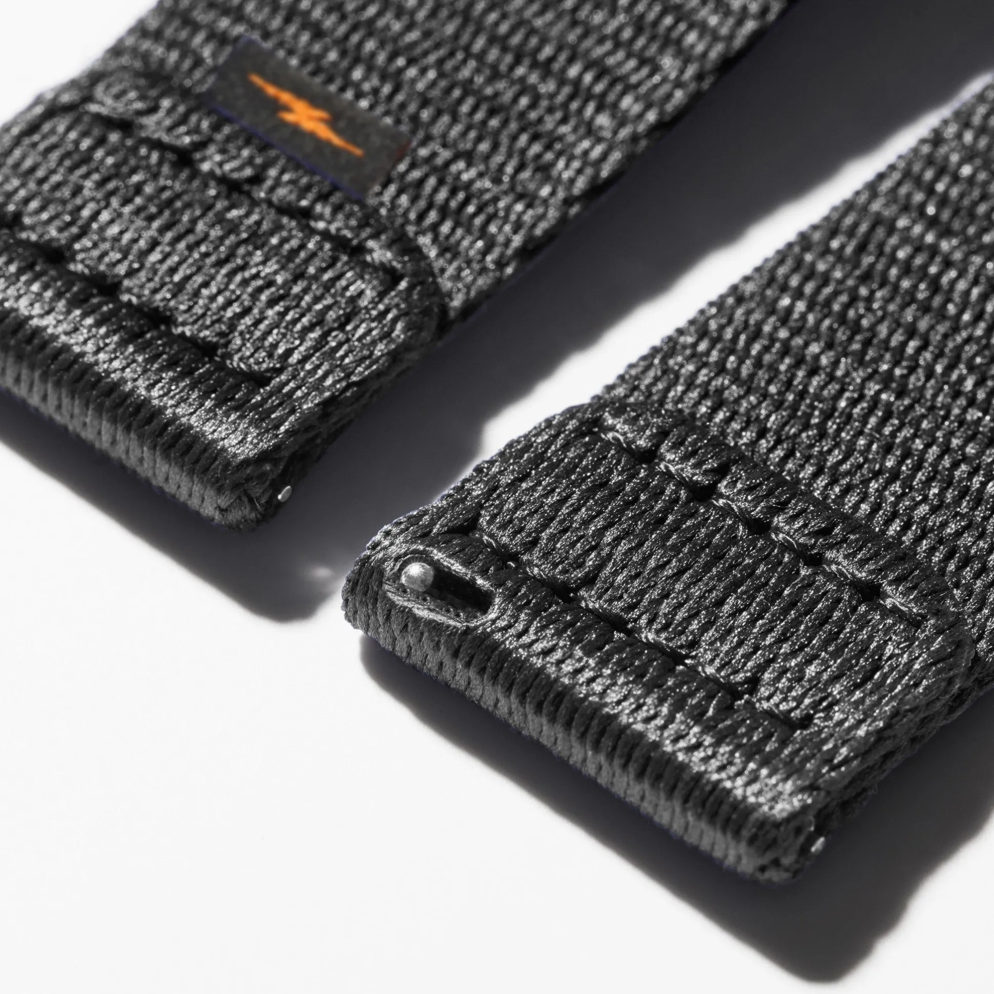 20mm Black G10 Nylon Watch Strap