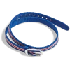 10mm Blue/White/Red Nylon Watch Strap