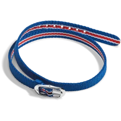 10mm Blue/White/Red Nylon Watch Strap