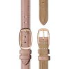 14mm Blush Leather Watch Strap