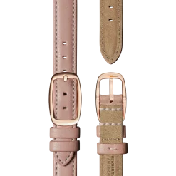 14mm Blush Leather Watch Strap