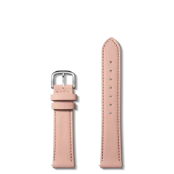 18mm Blush Leather Watch Strap