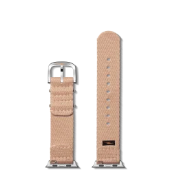 20mm Blush Split Nylon Apple Watch Strap