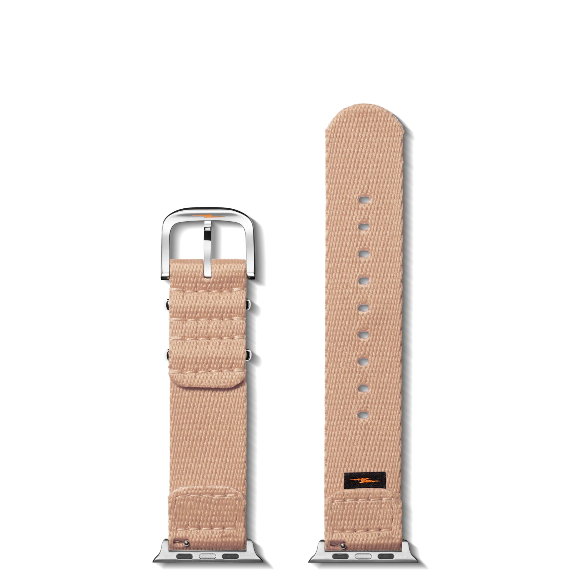20mm Blush Split Nylon Apple Watch Strap
