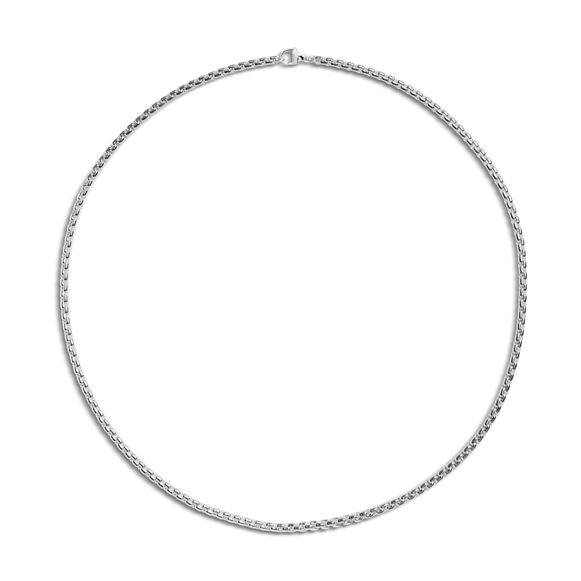 4mm Box Chain Necklace