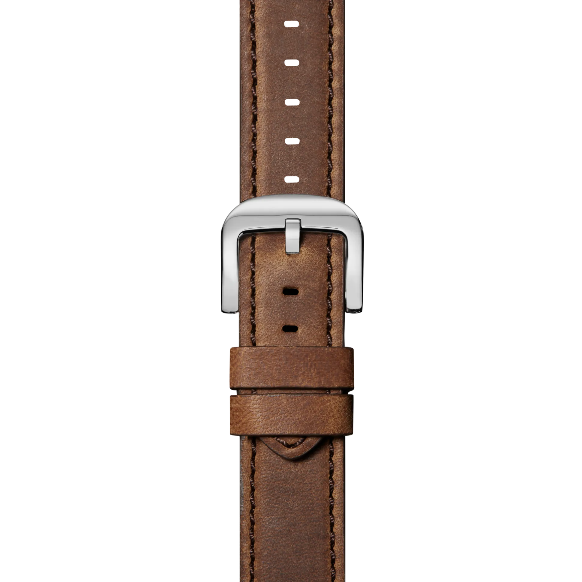 20mm British Tan Leather Watch Strap (XL)