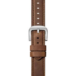 22mm British Tan Leather Watch Strap