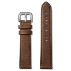 22mm British Tan Leather Watch Strap (XL)