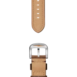 24mm British Tan Leather Watch Strap