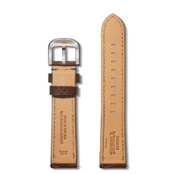 20mm Cattail Leather Watch Strap (XL)